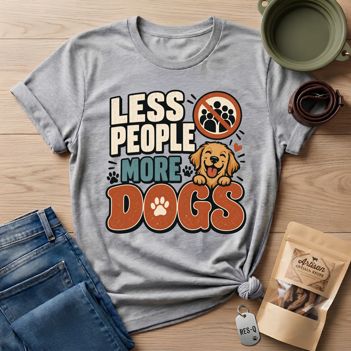 Less People T-Shirt