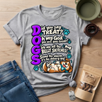 Violet DOGS   T-Shirt