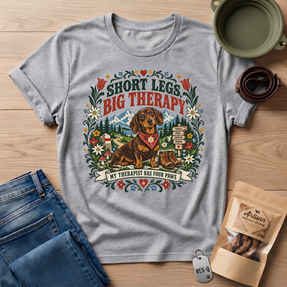 Short Legs Therapy T-Shirt