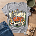 Four Paws Therapist T-Shirt