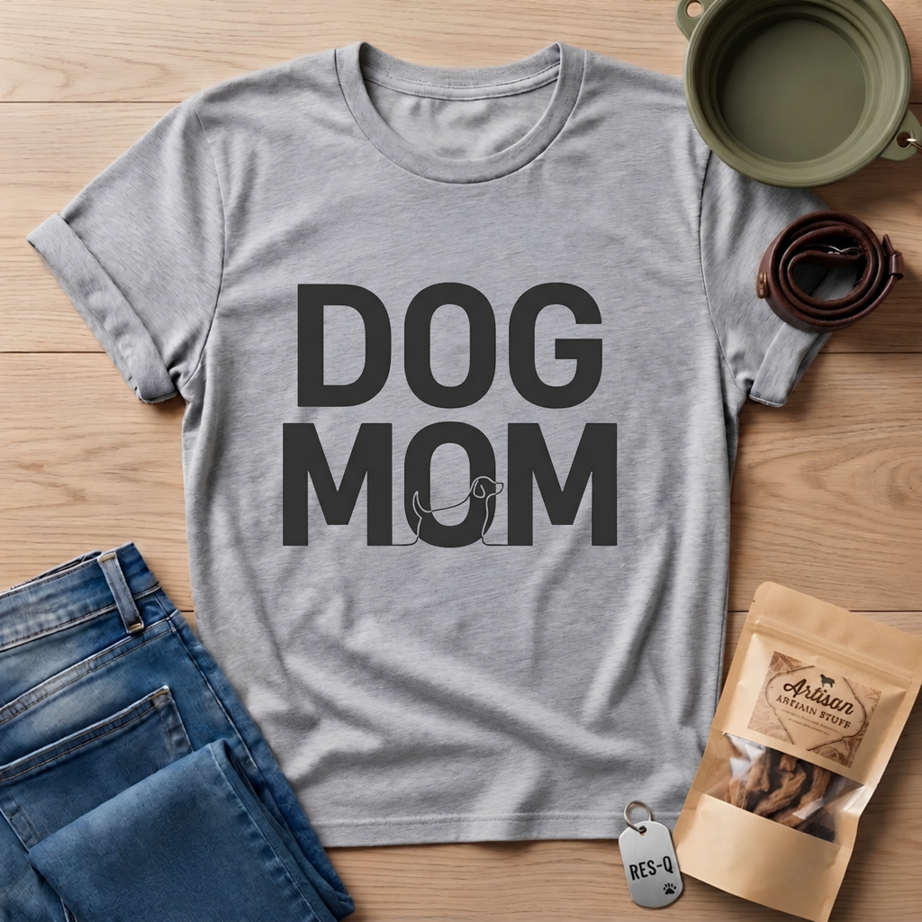 Dog Mom Simple T-Shirt