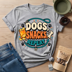 Dogs Snacks Repeat T-Shirt