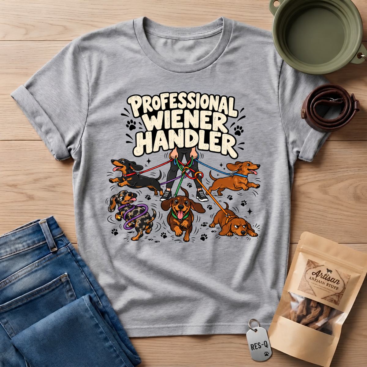 Wiener Handler T-Shirt