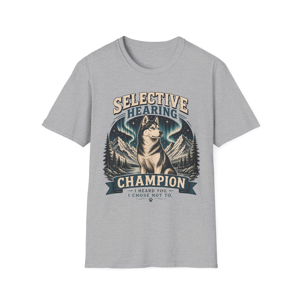 Selective Hearing 2 Dog T-Shirt