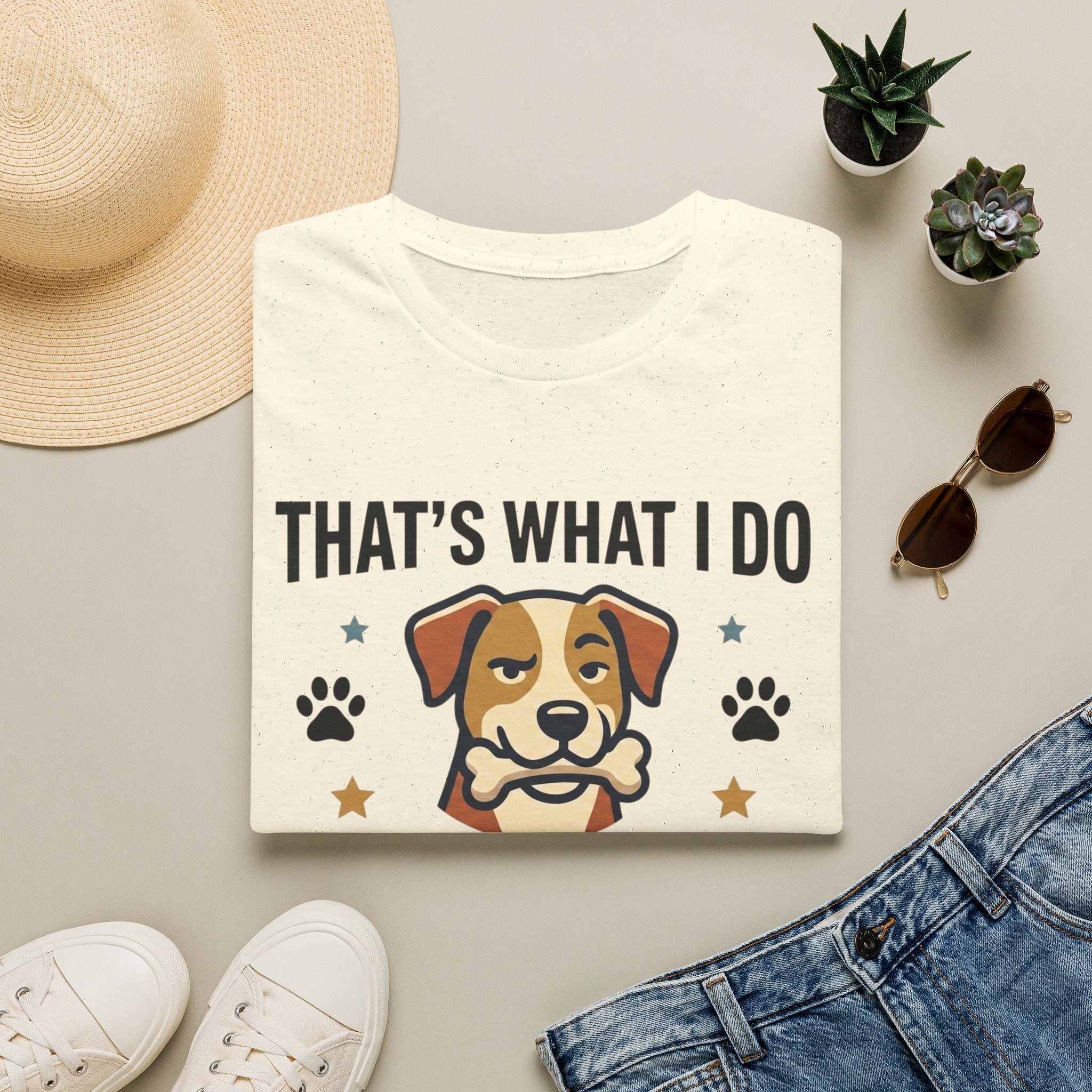 That's What I Do Throw Balls Give Treats Who's A Good Boy T-Shirt