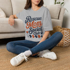 Rescue Mom Social Club T-Shirt