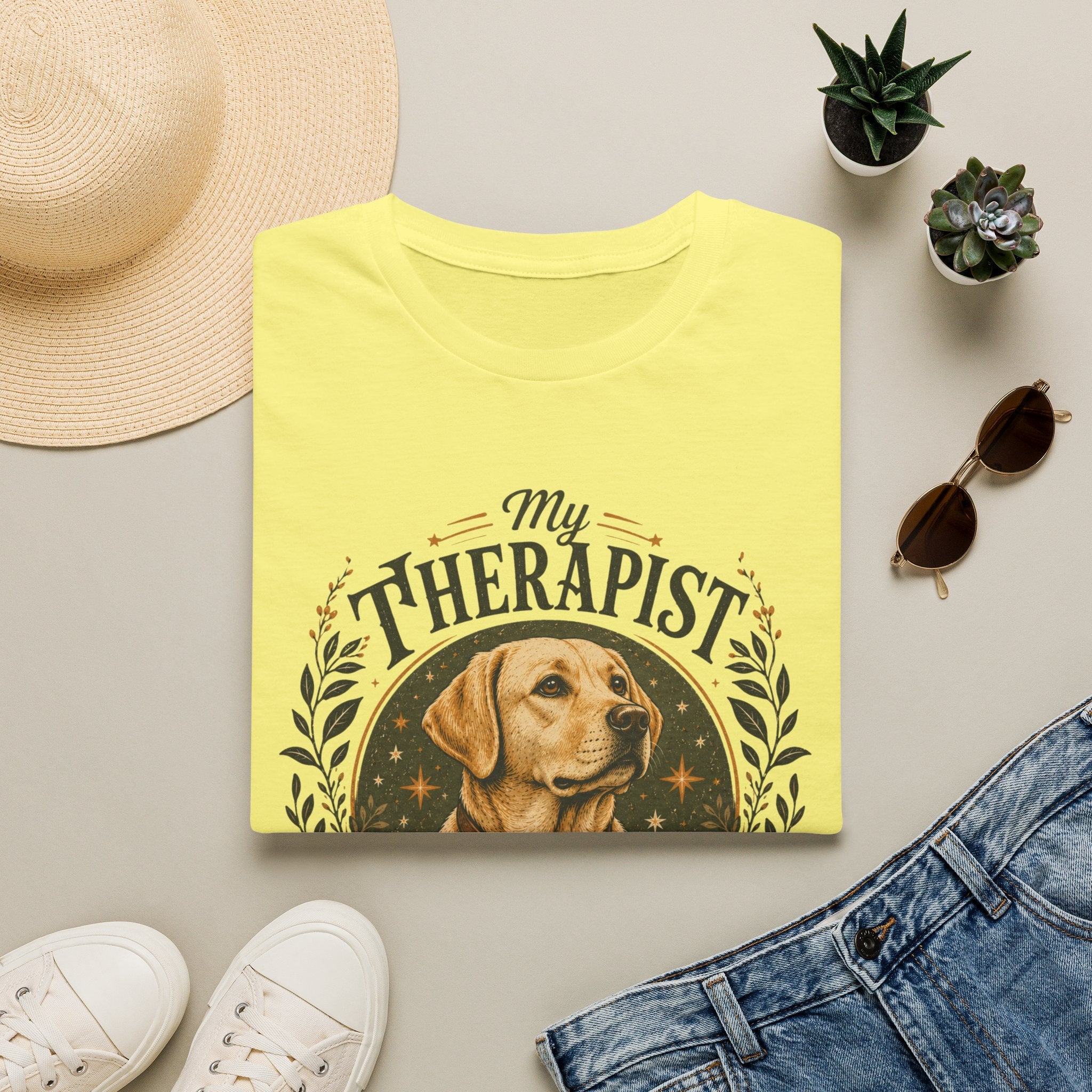 My Therapist Has Four Paws T-Shirt