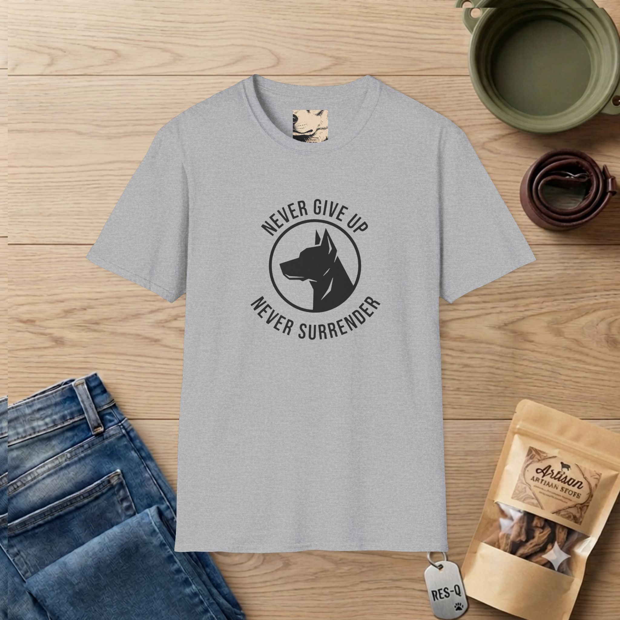 Never Give Up Never Surrender T-Shirt
