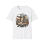 Australian Shepherd My Therapist Has Four Paws T-shirt
