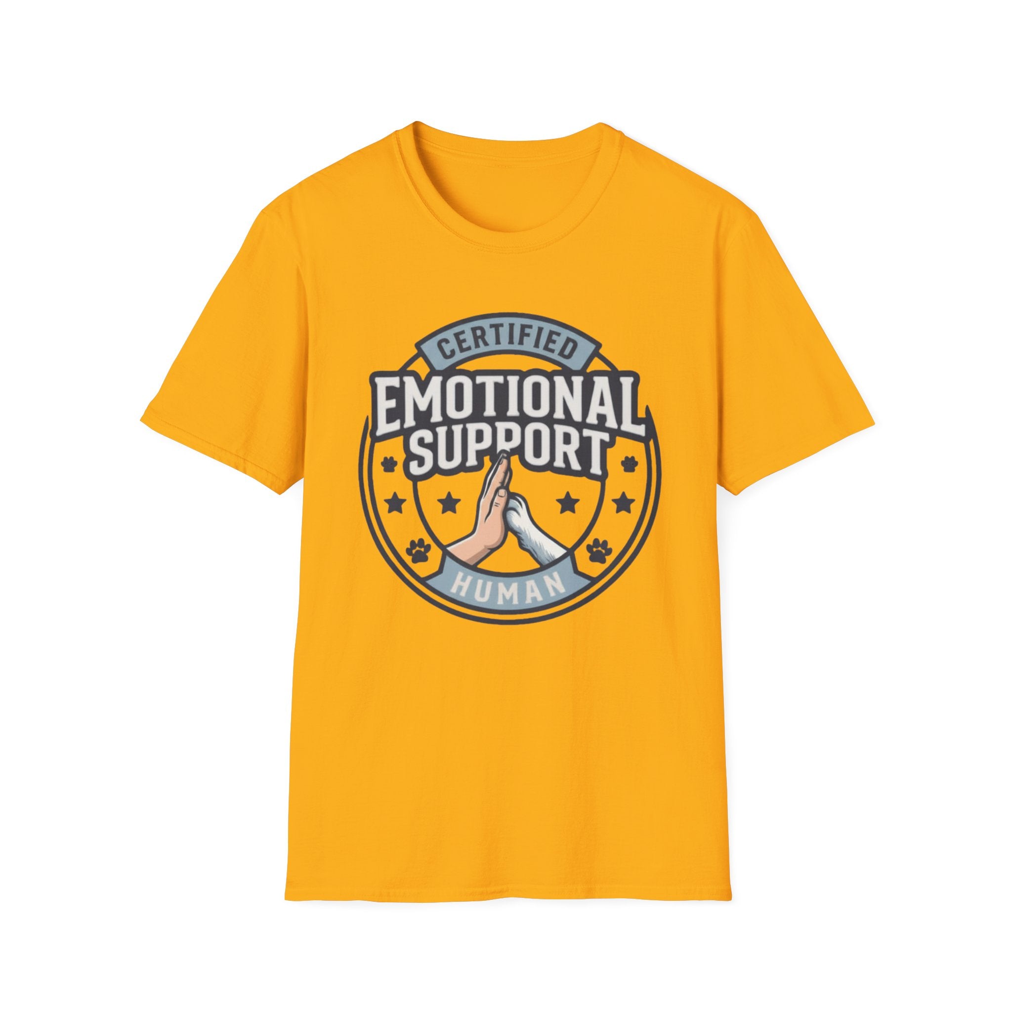 Certified Emotional Support Human T-Shirt