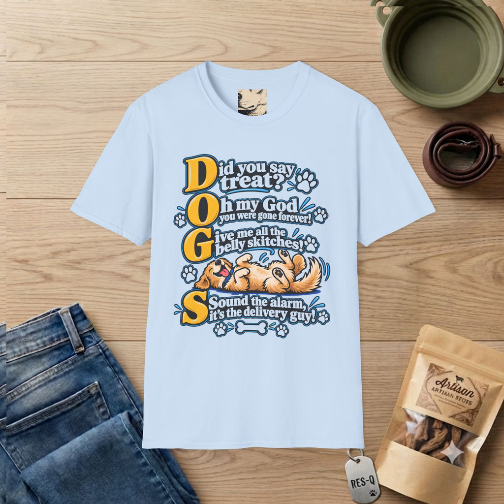 Gold DOGS T-Shirt