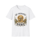 Golden Retriever My Therapist Has Four Paws T-shirt