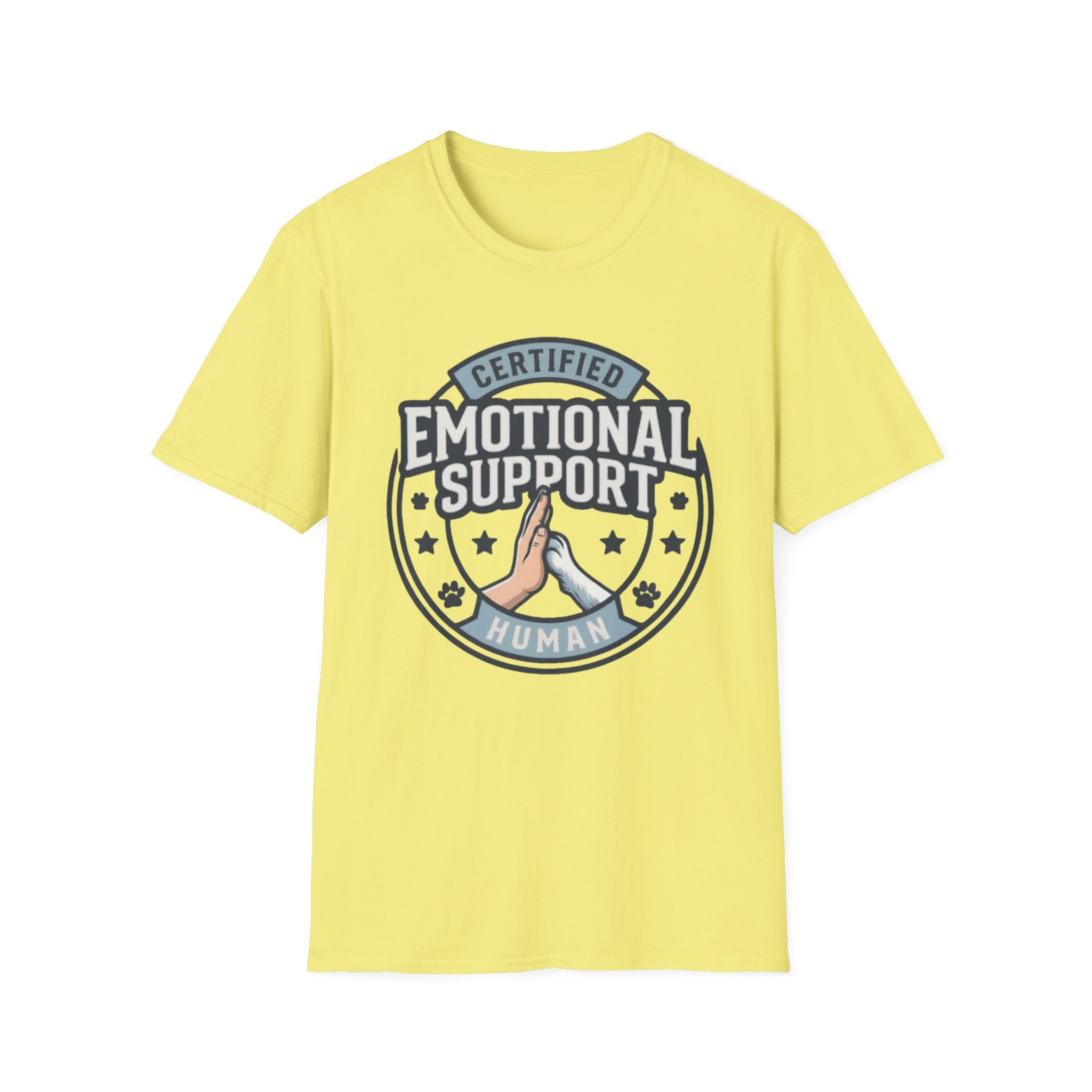 Certified Emotional Support Human T-Shirt
