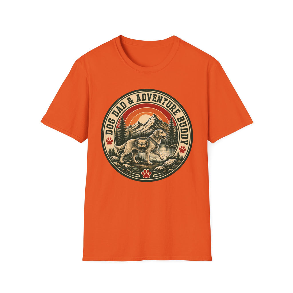 Dog Dad Adventure Buddy T-Shirt