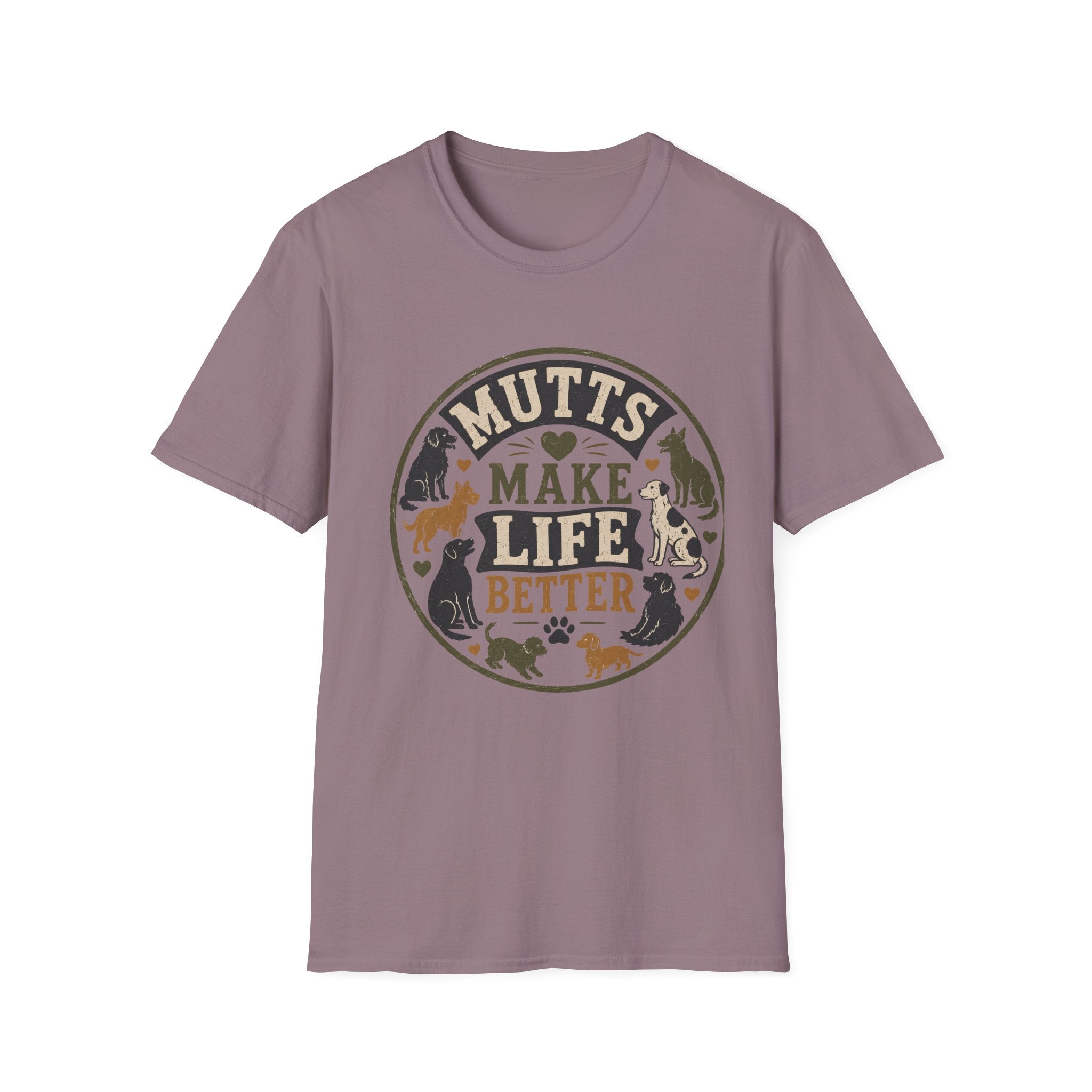 Mutts Make Life Better T-Shirt