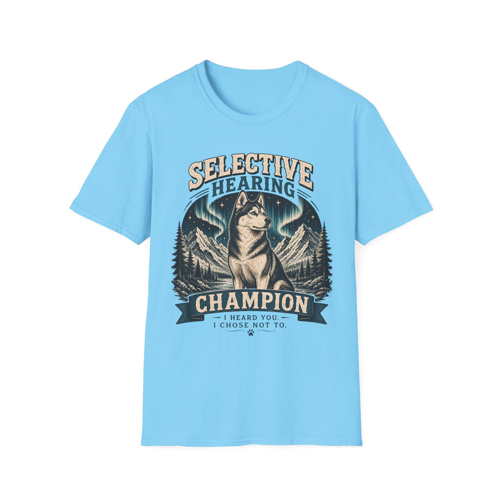 Selective Hearing 2 Dog T-Shirt