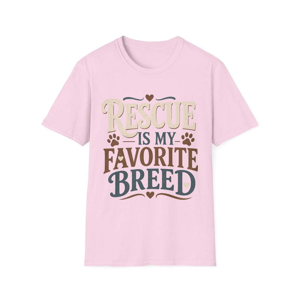 Rescue is My Favorite Breed T-Shirt