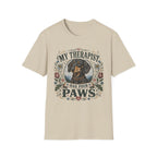 Dachshund My Therapist Has Four Paws T-shirt
