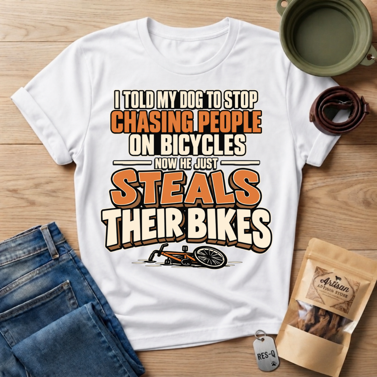 Steals Bikes T-Shirt