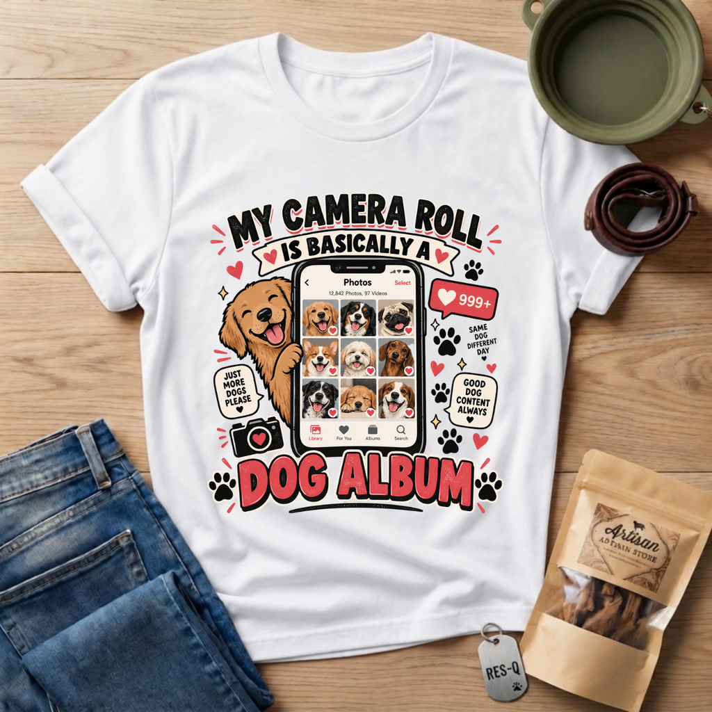 Dog Album T-Shirt