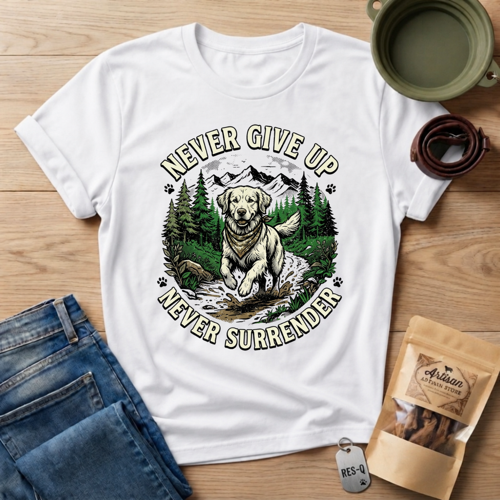 Rugged Never Surrender T-Shirt