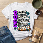 Violet DOGS   T-Shirt