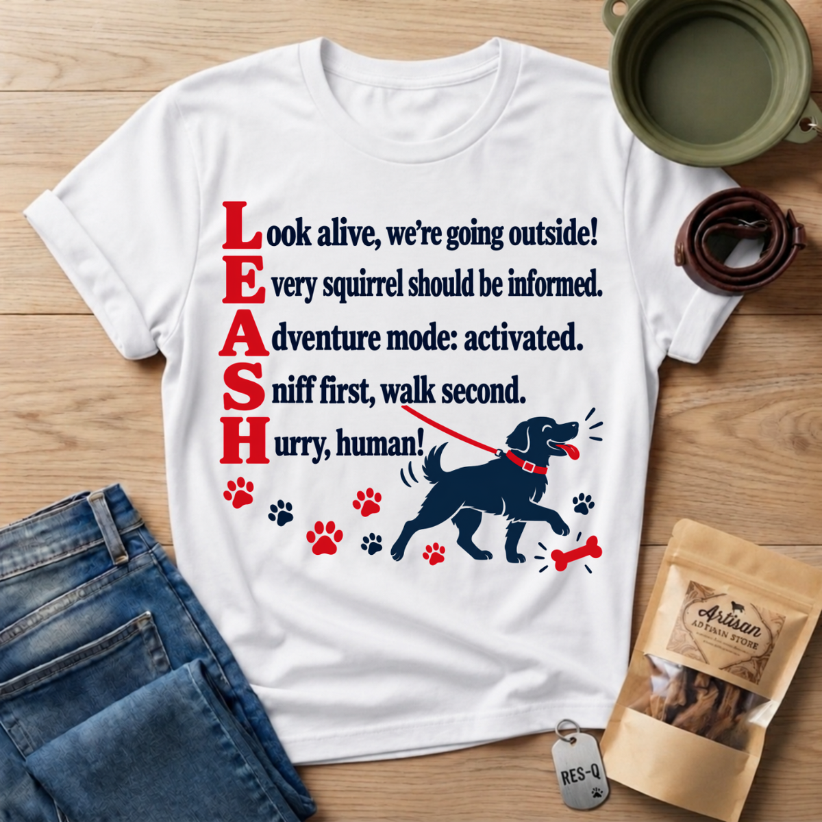 LEASH T-Shirt