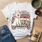 White Shepherd Mom T-Shirt