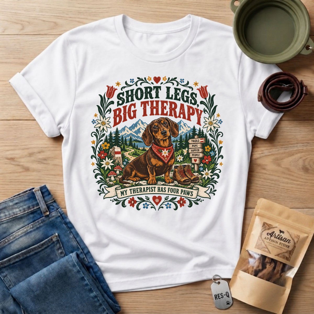 Short Legs Therapy T-Shirt