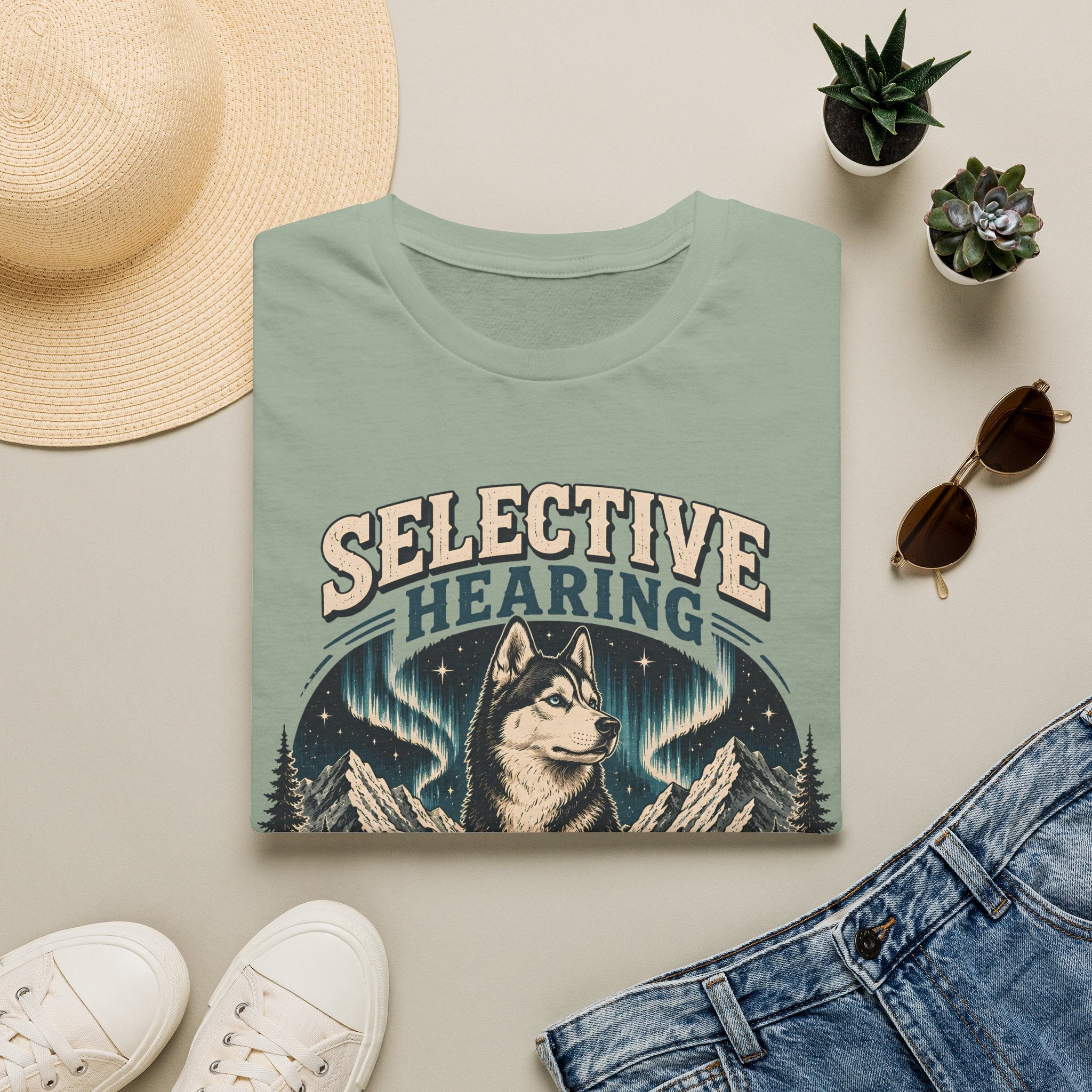 Selective Hearing 2 Dog T-Shirt
