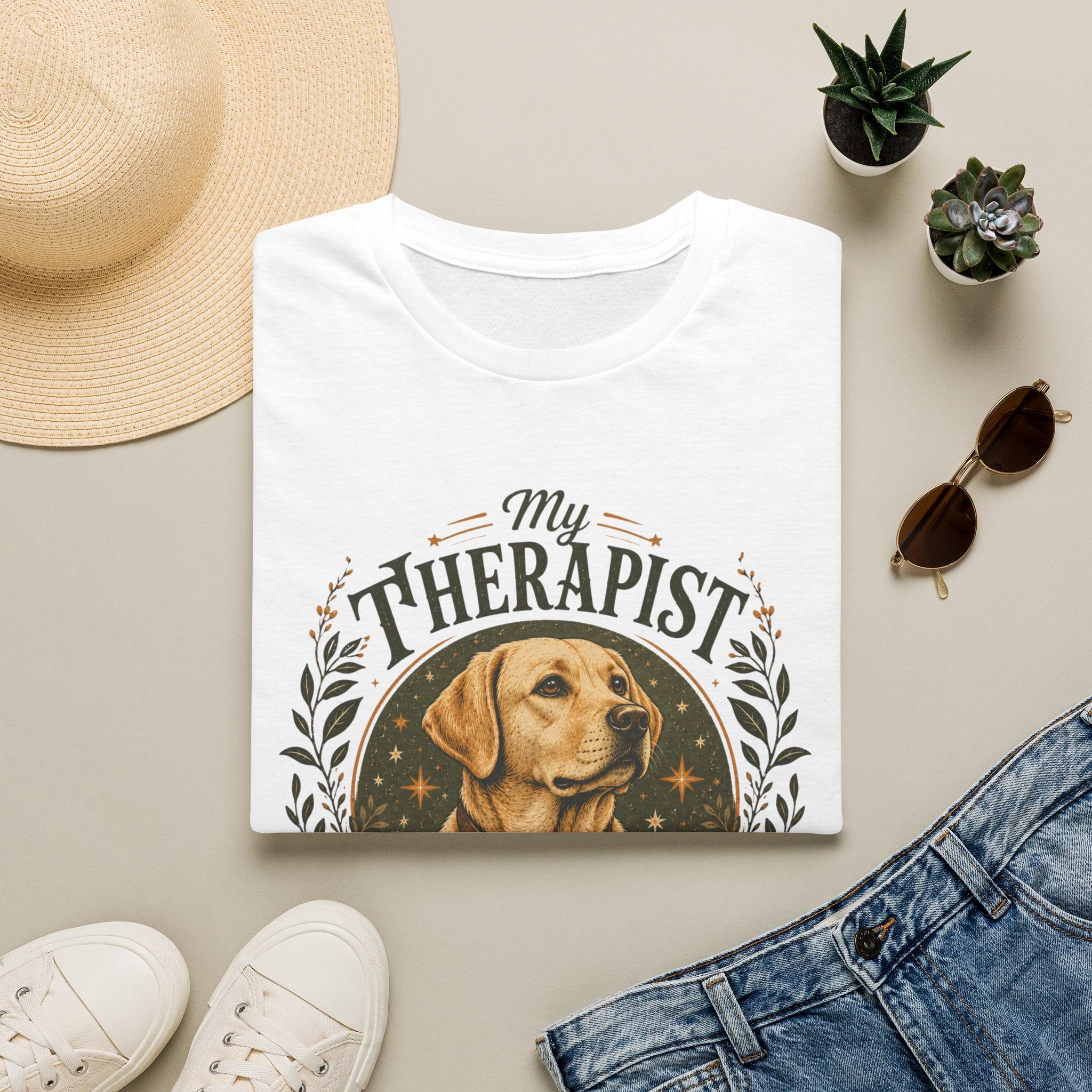 My Therapist Has Four Paws T-Shirt