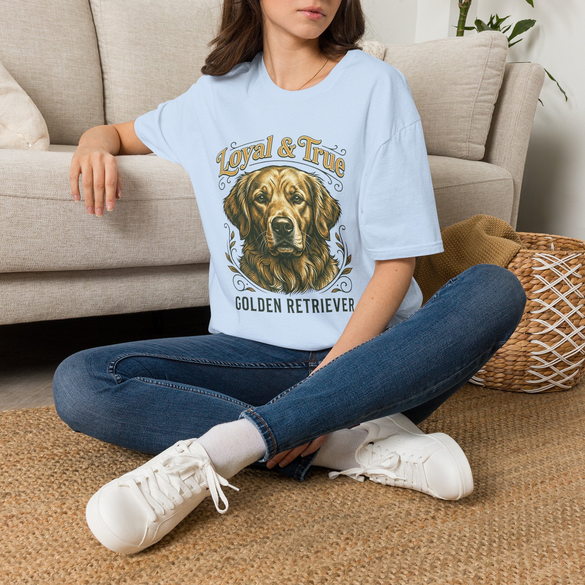 Loyal and True Golden Retriever T-Shirt
