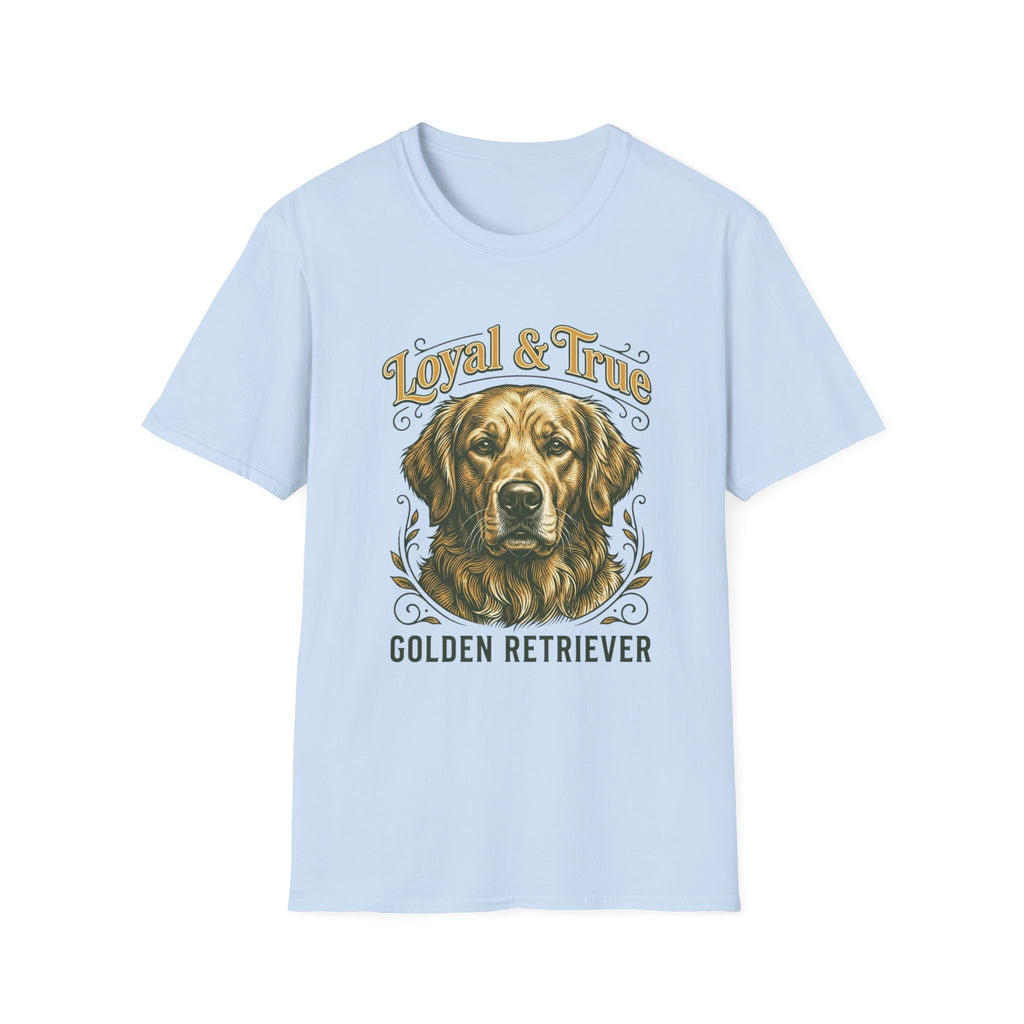 Loyal and True Golden Retriever T-Shirt