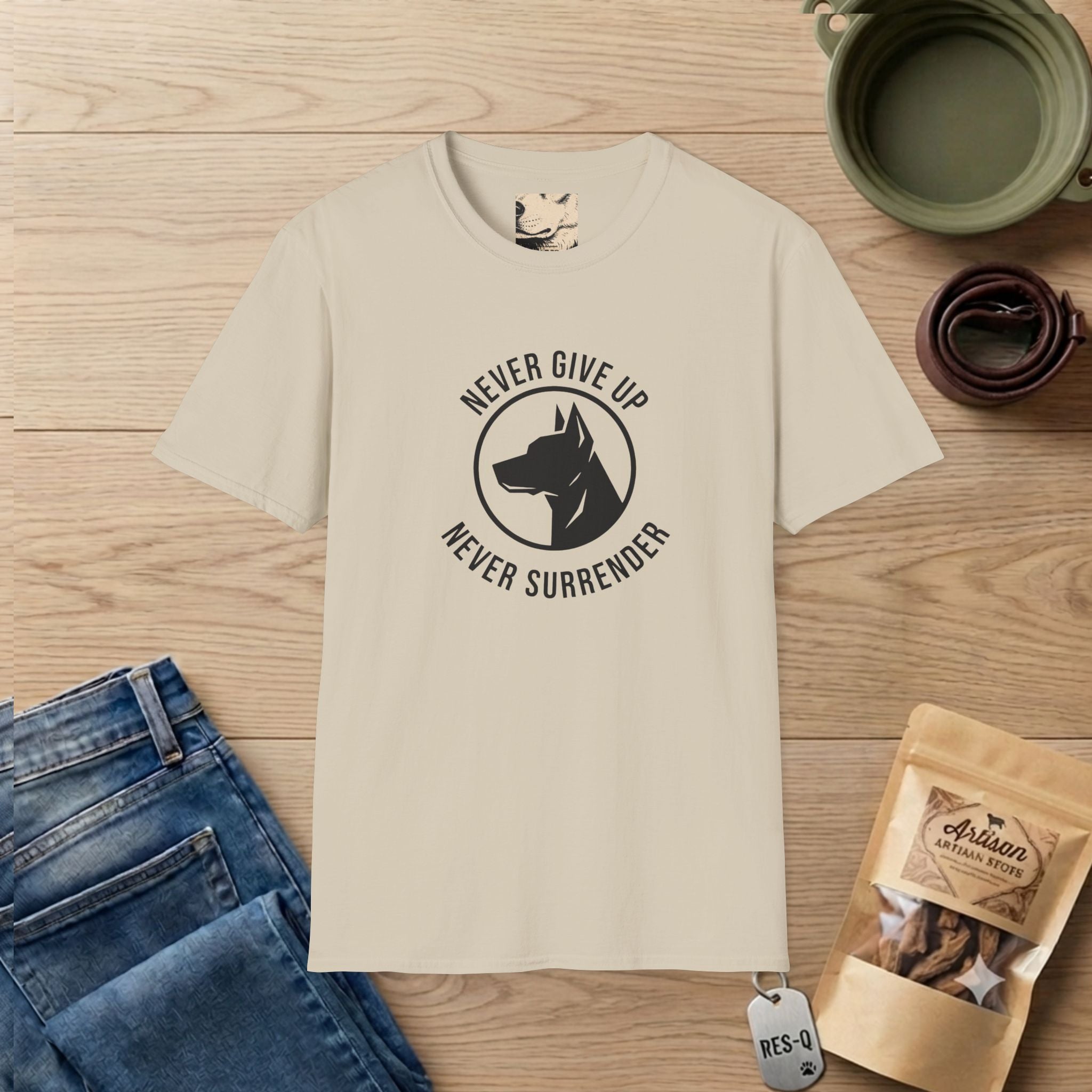 Never Give Up Never Surrender T-Shirt