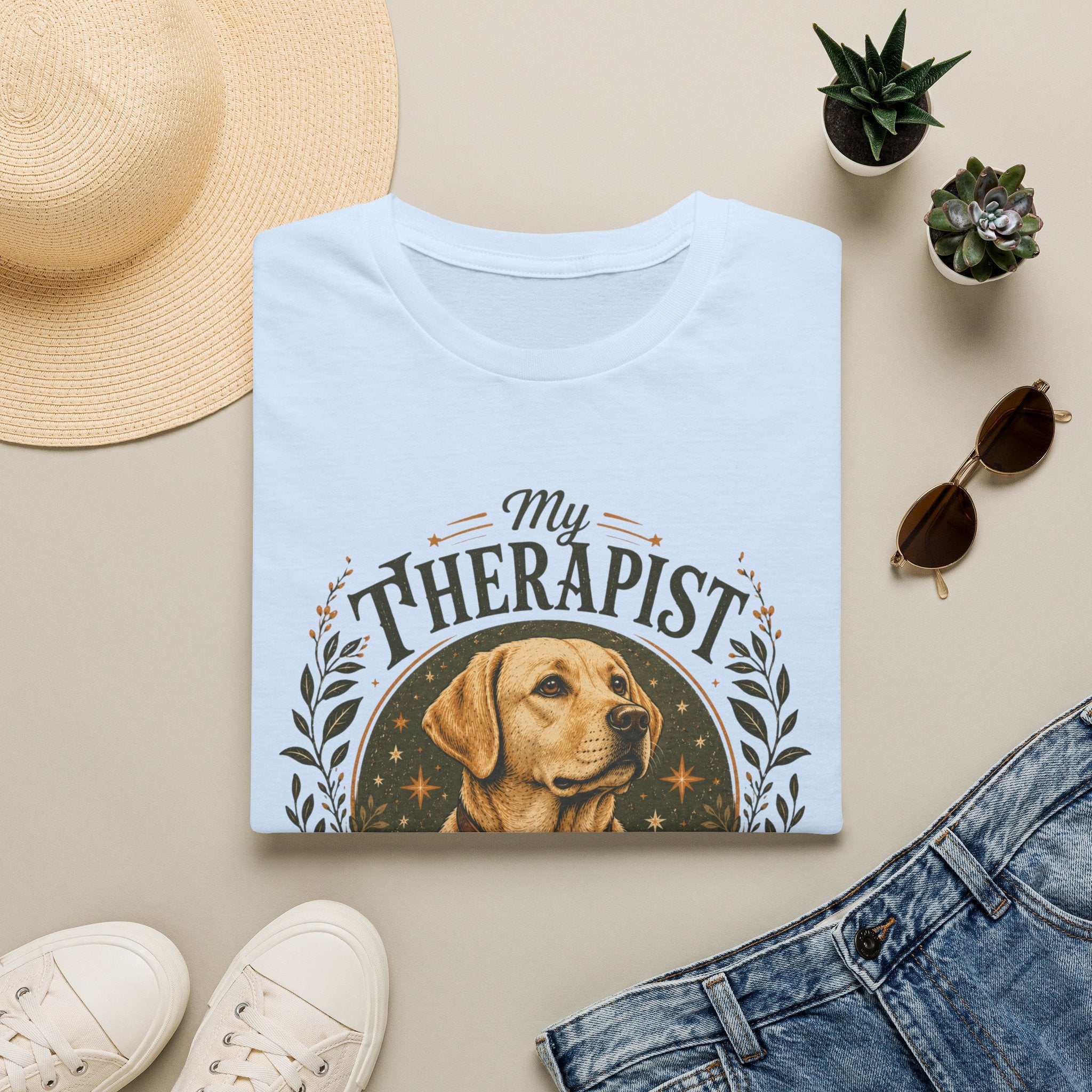 My Therapist Has Four Paws T-Shirt