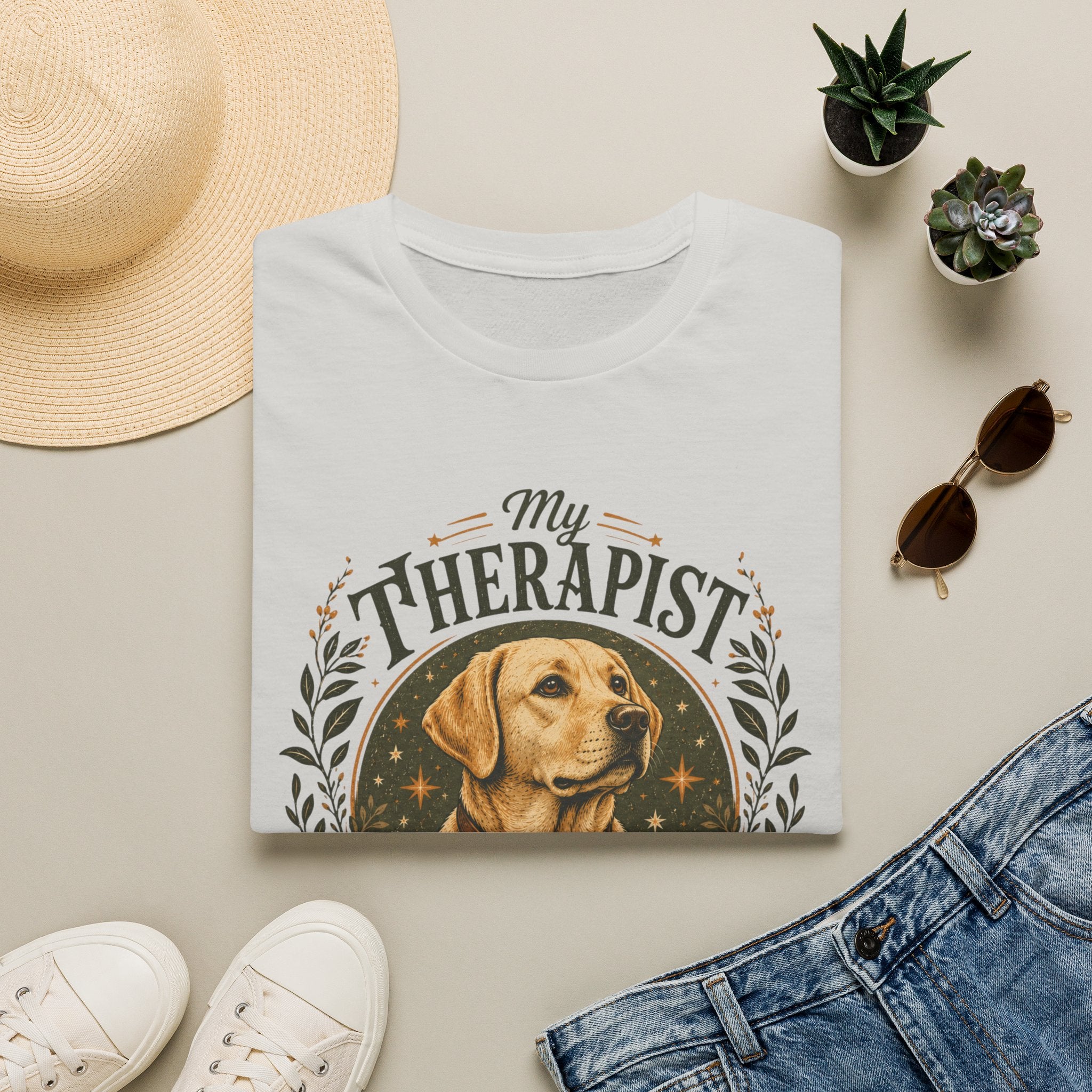 My Therapist Has Four Paws T-Shirt