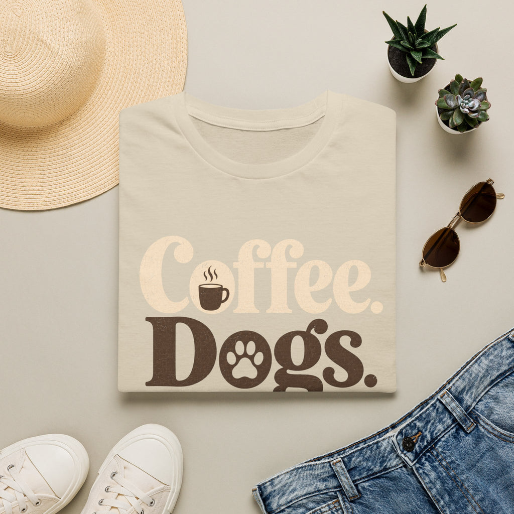 Coffee Dogs Repeat T-Shirt