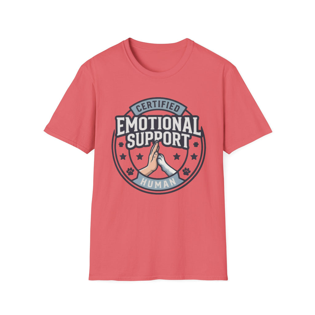 Certified Emotional Support Human T-Shirt