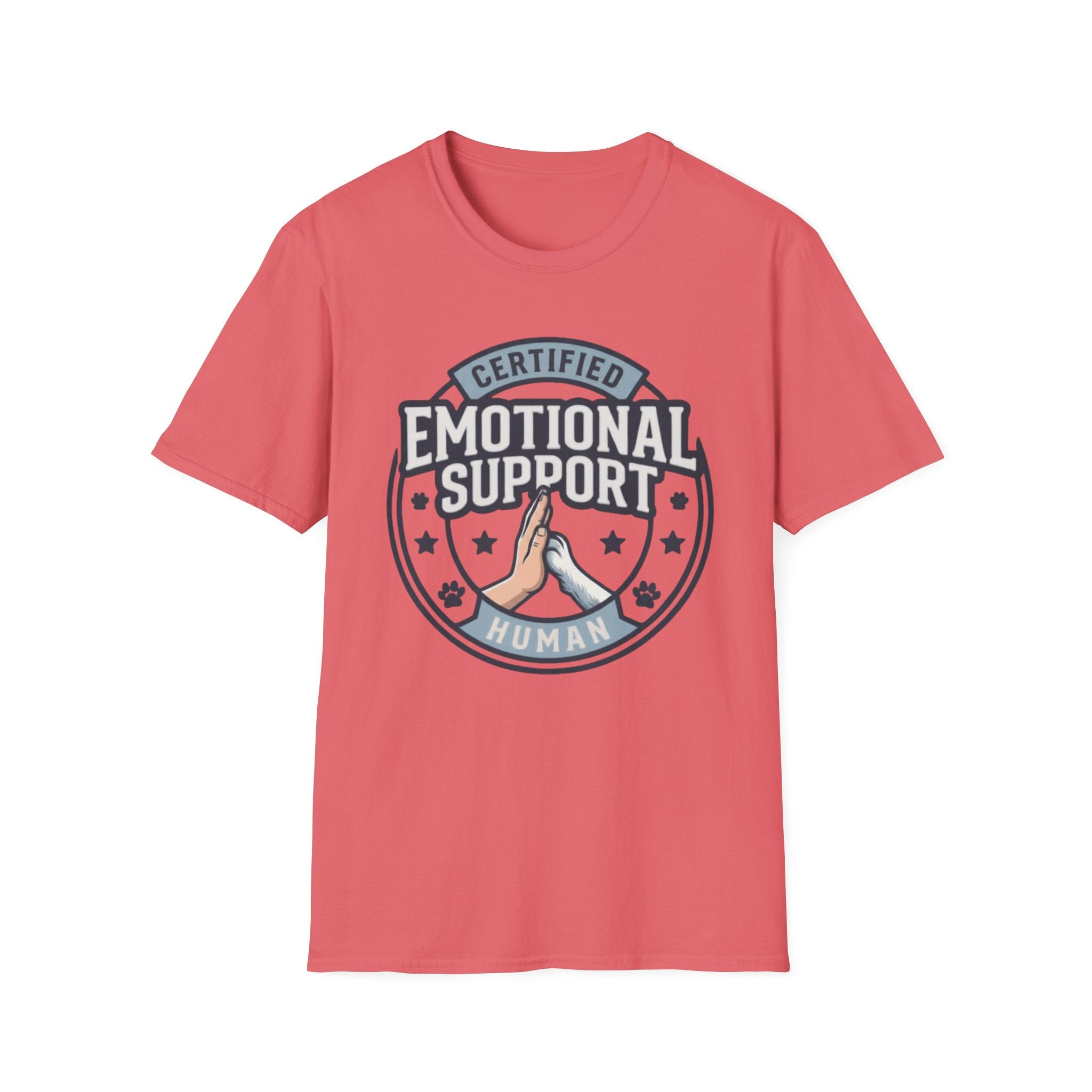 Certified Emotional Support Human T-Shirt