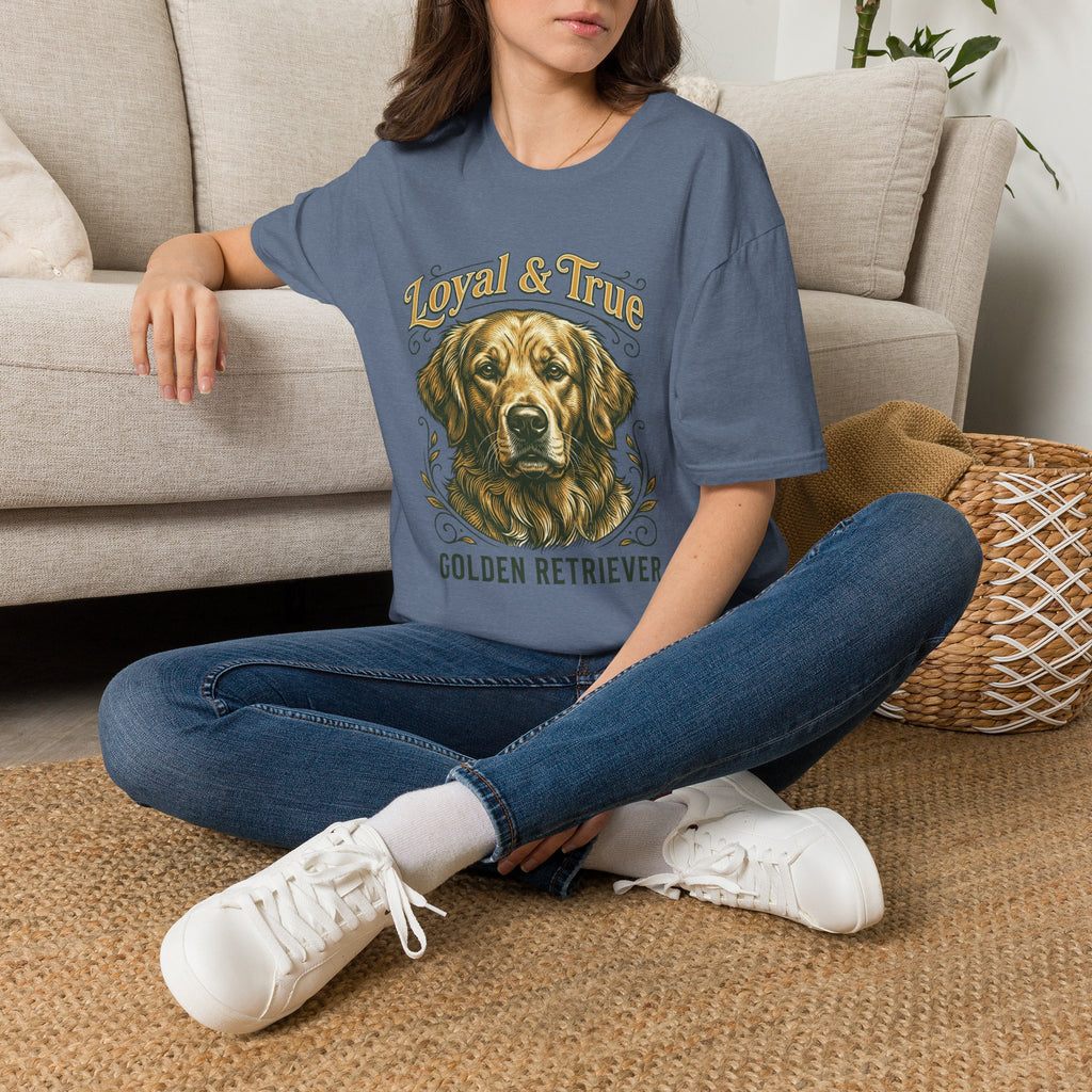 Loyal and True Golden Retriever T-Shirt