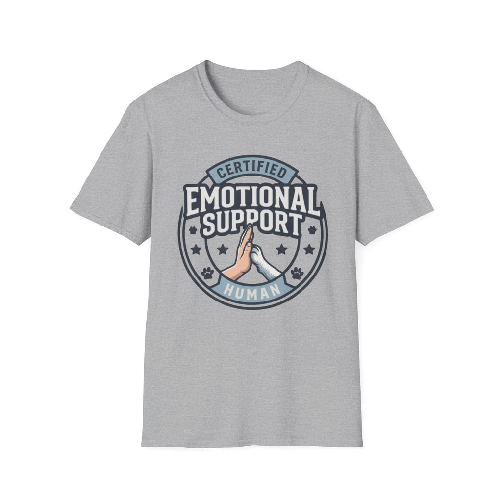 Certified Emotional Support Human T-Shirt