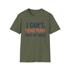 Plans With My Dogs T-Shirt