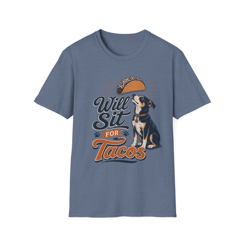 Will Sit For Tacos T-Shirt