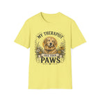 Golden Retriever My Therapist Has Four Paws T-shirt