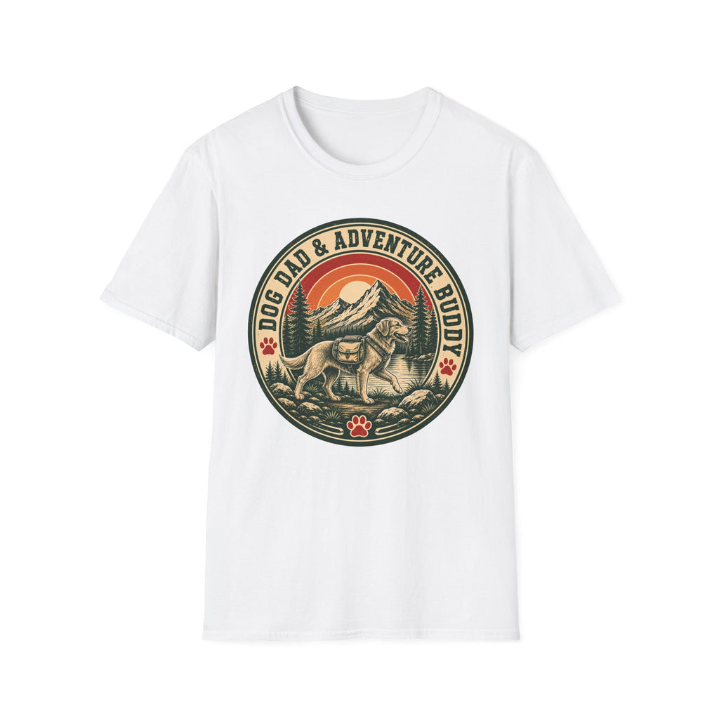 Dog Dad Adventure Buddy T-Shirt