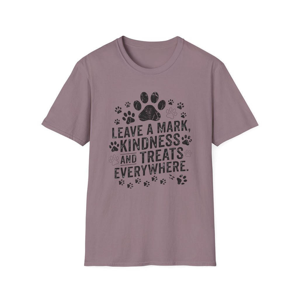 Leave A Mark Kindness And Treats Everywhere Dark Graphic T-Shirt