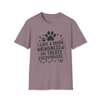 Leave A Mark Kindness And Treats Everywhere Dark Graphic T-Shirt