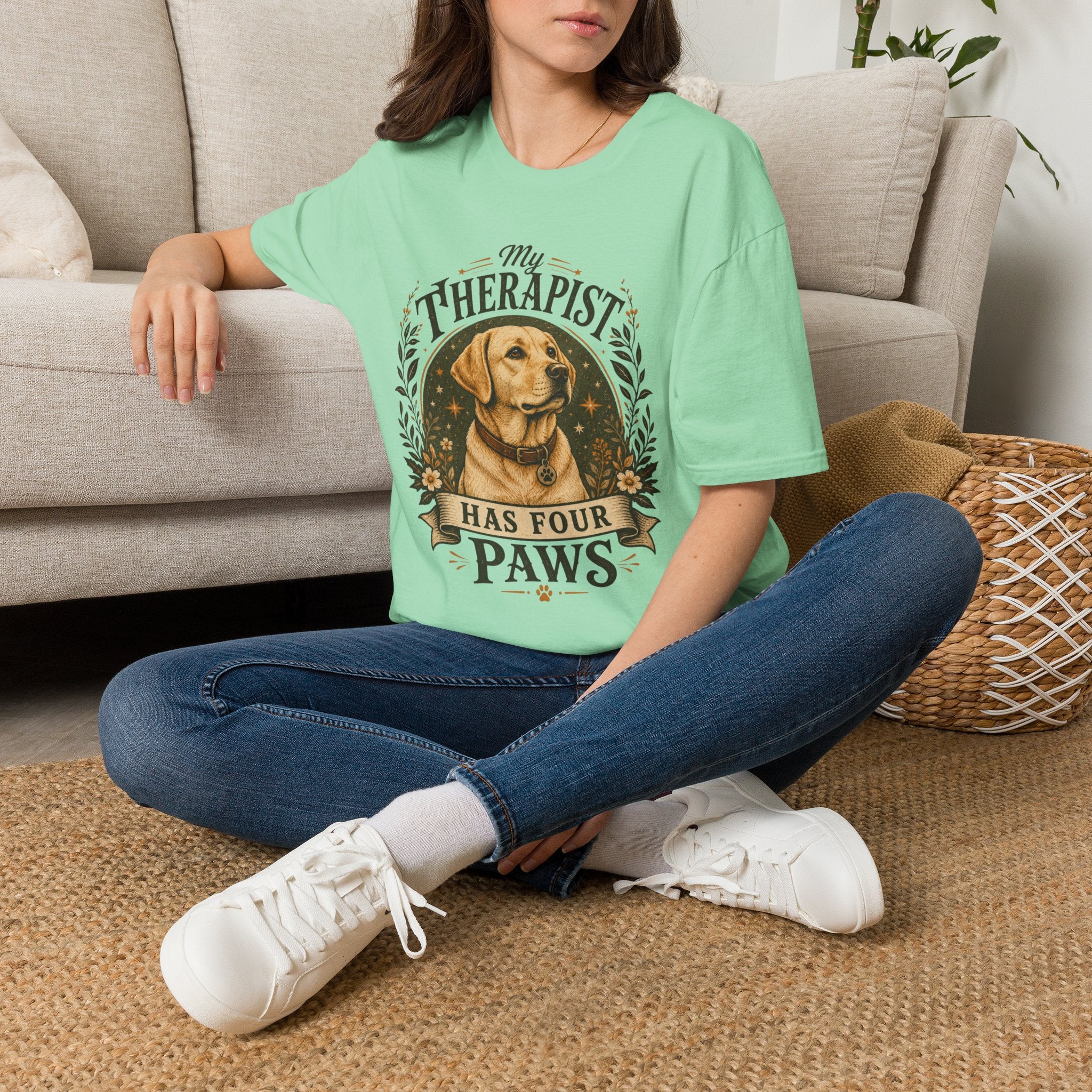 My Therapist Has Four Paws T-Shirt