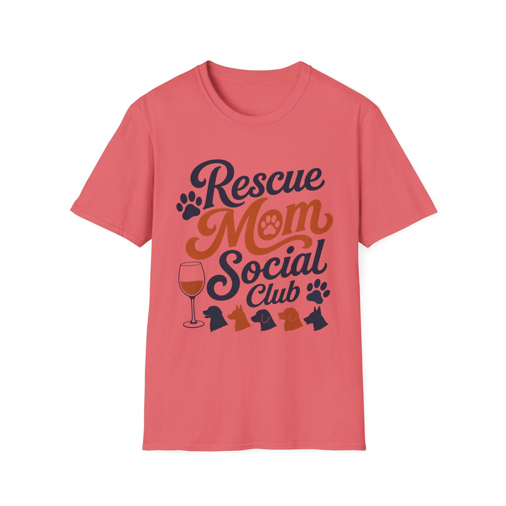 Rescue Mom Social Club T-Shirt