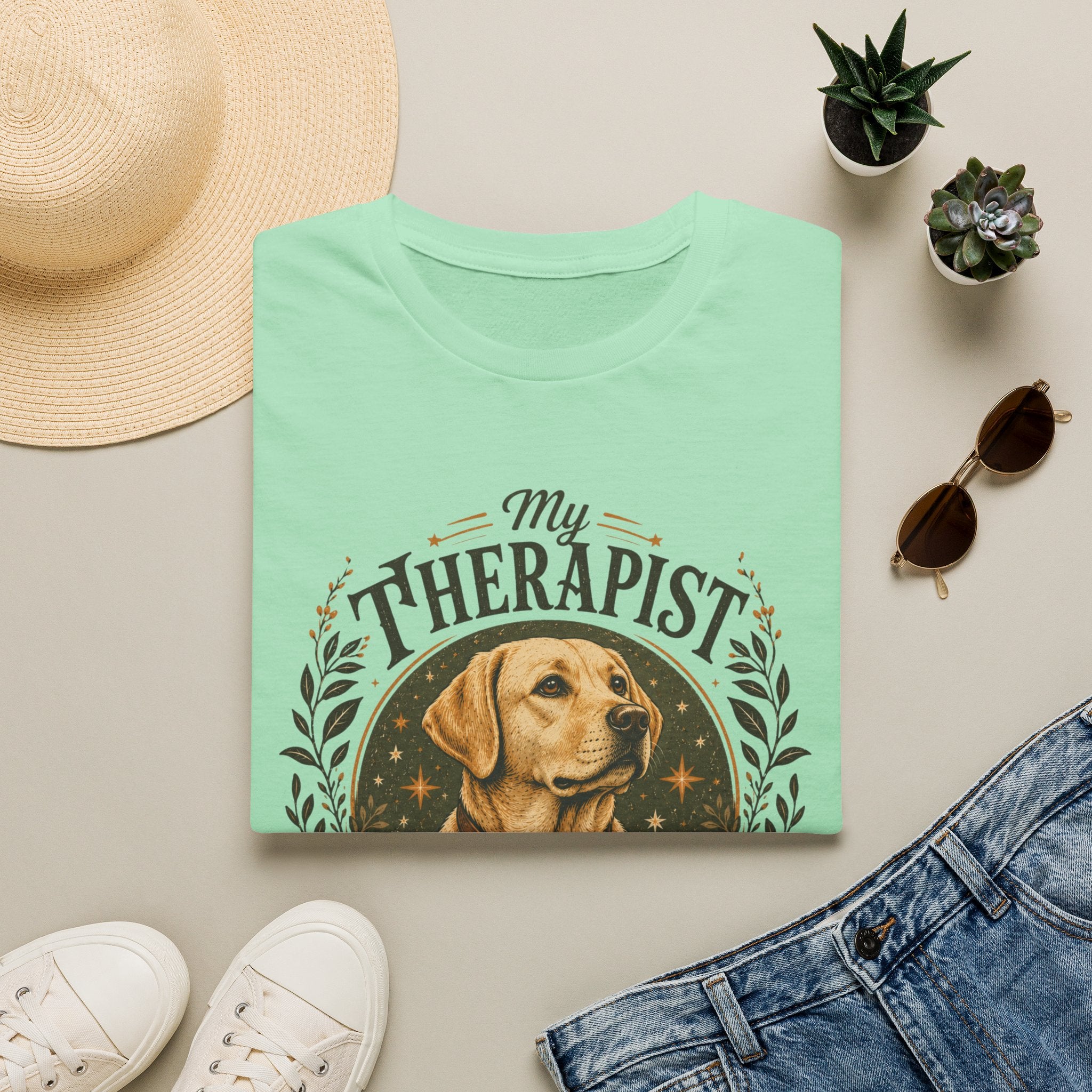 My Therapist Has Four Paws T-Shirt